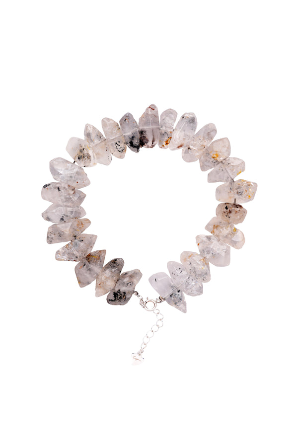 Ghost Crystal Shard Bracelet – “Clear Spirit”
